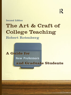 cover image of The Art and Craft of College Teaching